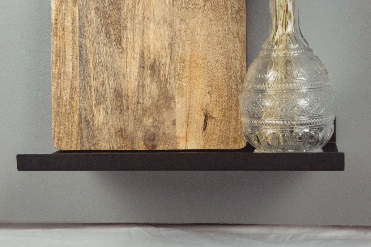 Aluminium Shelf Black