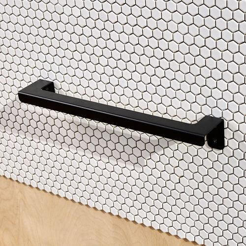 Black Towel Rail 