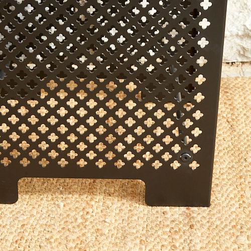 Aluminium Picnic Table Black by Komposite