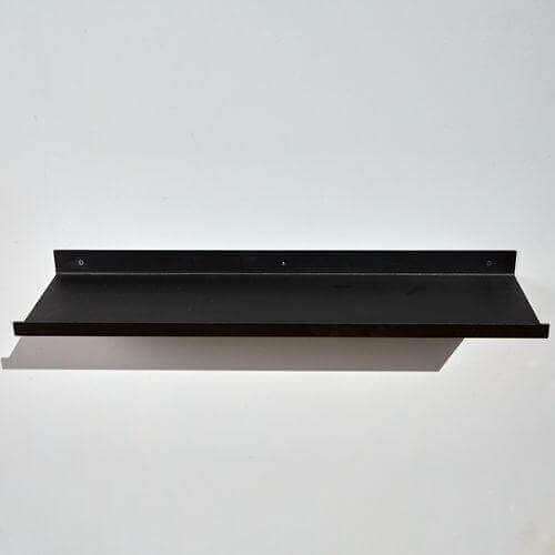 Black Aluminium Shelf by Komposite