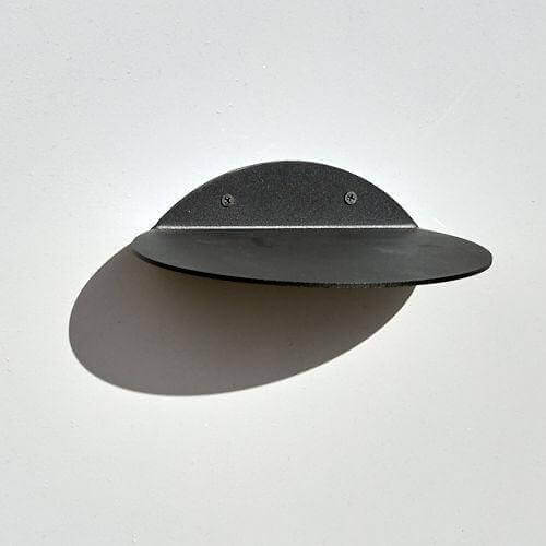 Black Aluminium Shelf by Komposite
